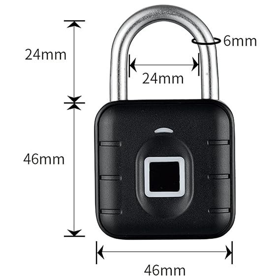 LAVNA Fingerprint Padlock