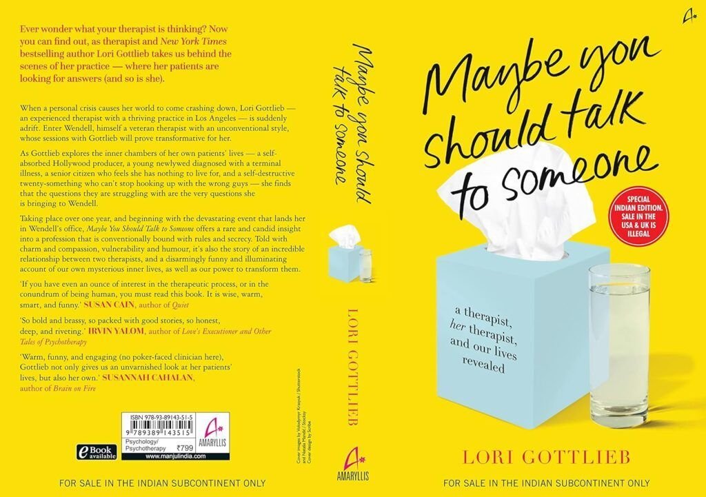 Maybe You Should Talk to Someone by Lori Gottlieb