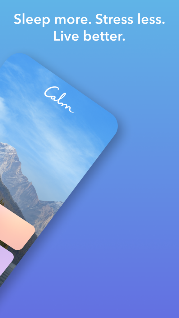 Calm app Calm app