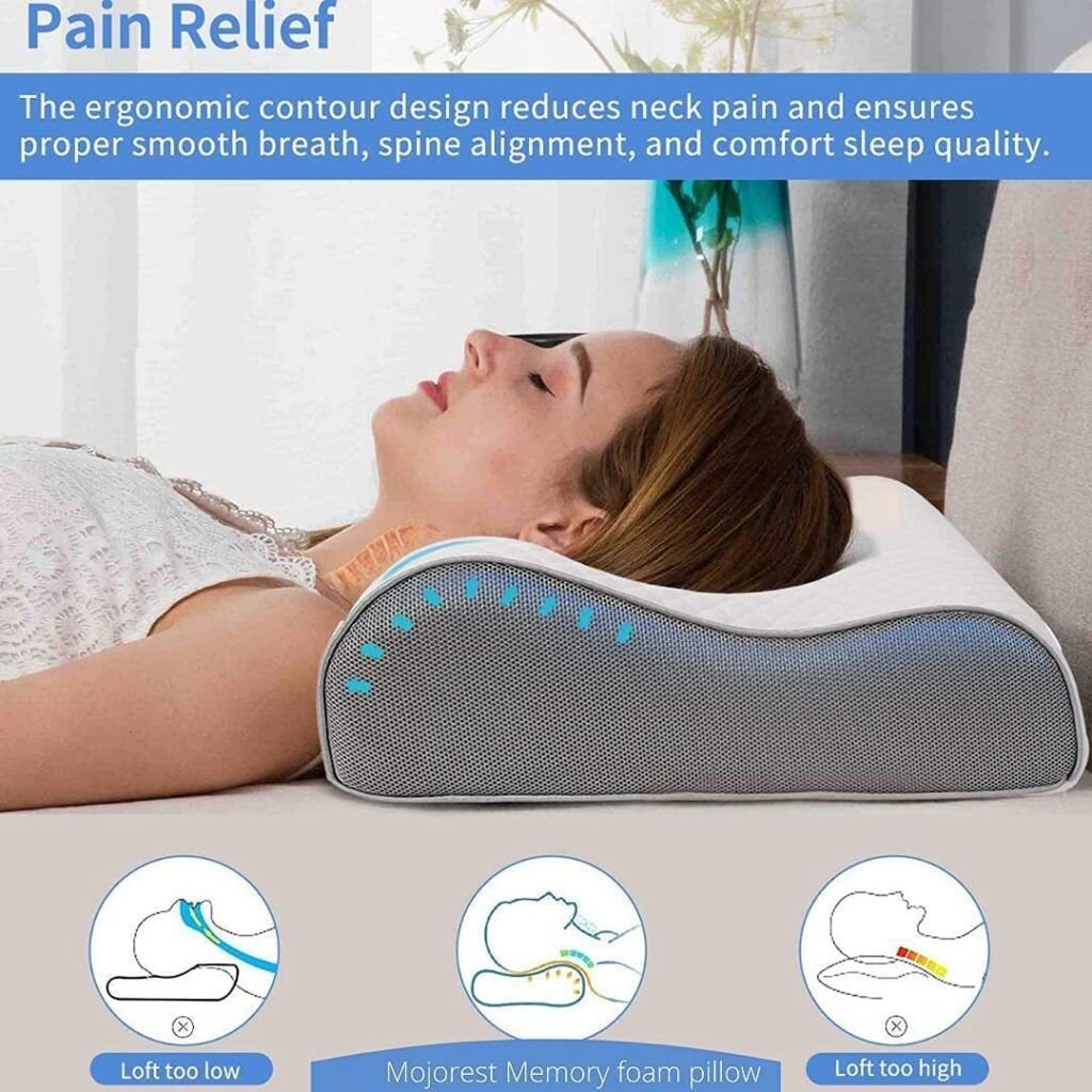 Payoca FIANA Pack of 1 Memory Foam Pillow