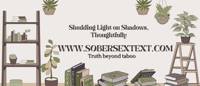 Banner image of sober sex text